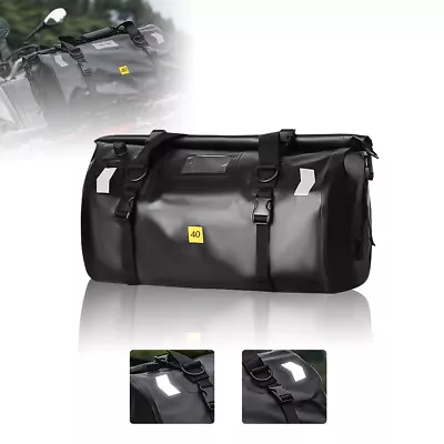 Motorcycle Travel Dry Duffel Bag Motorcycling Boating Camping Duffel Bag 40L • $36.41