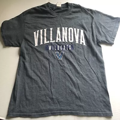 Villanova University Wildcats Blue Logo T-Shirt Men’s Sz M A1027 • $13