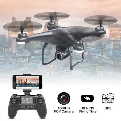 4K Drone W/ FPV Wide Angle HD Camera 120° FOV 1080P RC GPS 5G WIFI Quadcopter • $99.99