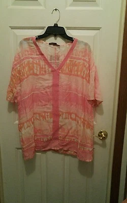 $8.99 • Buy Womens Gloria Vanderbilt Medium Tunic Top  New