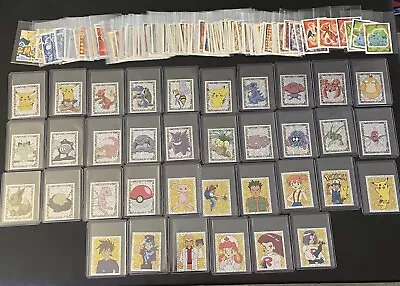 279 Pokemon Merlin Stickers Master Set 100% Complete Vintage Excellent Nintendo • $400.80