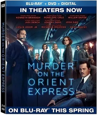 Murder On The Orient Express [New Blu-ray] With DVD Digital Copy • $14.27