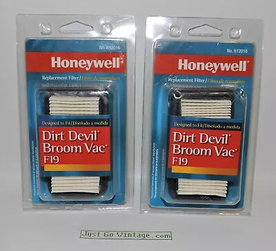 $11.99 • Buy 2 PACK Honeywell Replacement Filter For Dirt Devil Broom Vac F19 H12016, NEW NOS