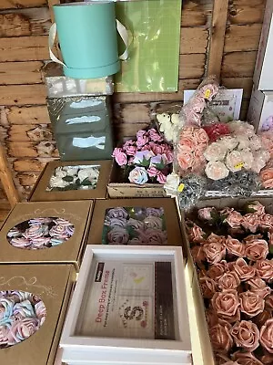 £300 • Buy Wholesale Joblot Crafts Flowers Arts And Crafts Diy Bears Hat Box