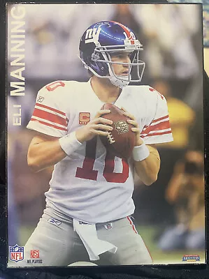 Mounted Memories Eli Manning #10 New York Giants Wall Hanging 4.5” X 6” • $0.99