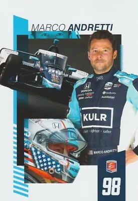 2022 Marco Andretti Kulr Honda Dallara Indy 500 Indy Car Hero Card • $4.99