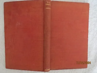 RARE SIGNED 1934 BOOK  W. G. GRACE By Bernard Darwin  • £29.99