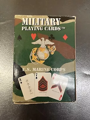 Military Playing Cards U.S Marine Corps • $8