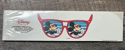 Vintage NOS Walt Disney Mickey Mouse Car Auto Window Sun Shade Classics 1986 • £20