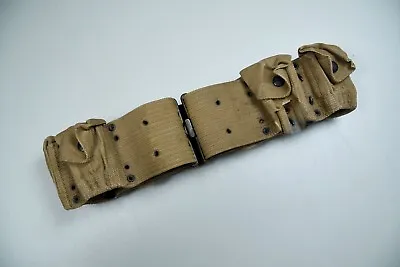 WWI U.S. MODEL 1903 CARTRIDGE BELT W/EAGLE SNAPS • $225