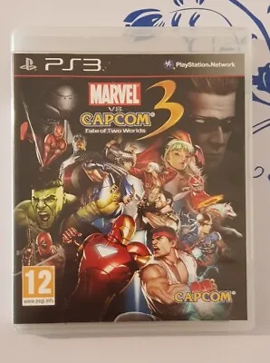 Playstation 3 Marvel Vs Capcom 3 : Fate Of Two Worlds Game • £7.99