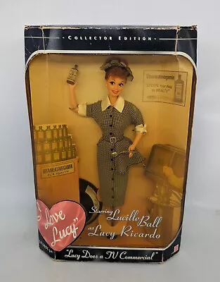 Barbie 1997 I Love Lucy Lucille Ball Episode 30 Lucy Does A TV Commercial 17645 • $22