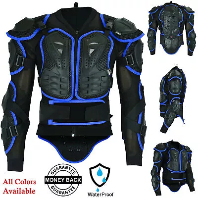 Motorbike Motorcycle  Enduro Sports Body Armour Skiing Jacket Spine Protector UK • $46.73