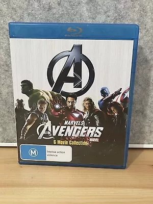 Marvel's : The Avengers - 6 Movie Collection (Blu-Ray) Thor / Captain America • $18.50