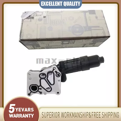 Oil Cooler Filter Housing For Mercedes C250 W204 SLK250 R172 2711801410 • $99.49