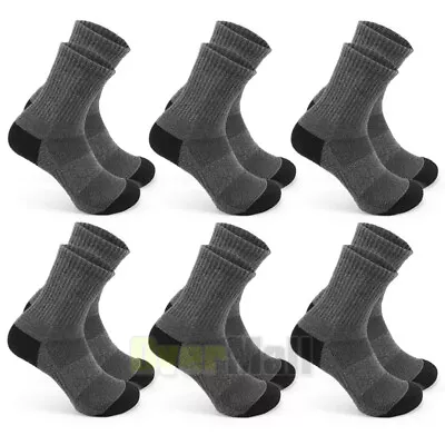 6 Pairs 71% Premium Breathable Quarter-Ankle Hiking Outdoor People Socks USA • $27.99