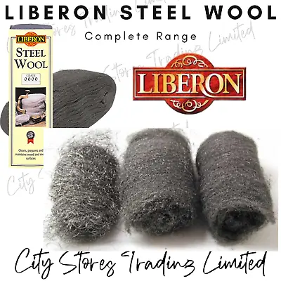 Liberon Steel Wire Wool Ultra Fine Super Fine 00 0000 Surface Prep High Quality • £4.34