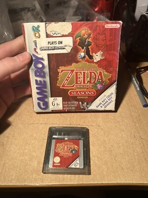 $199 • Buy The Legend Of Zelda Oracle Of Seasons Nintendo Gameboy Game In Box