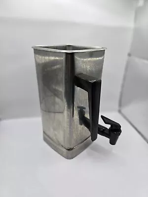 Vintage Vitamix 3600 Plus Blender Pitcher W/ Spigot Stainless Steel Metal Part • $49.45