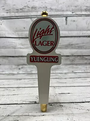 Vintage Yuengling Light Lager Double Sided Wooden Beer Tap Handle Knob Mancave • $20