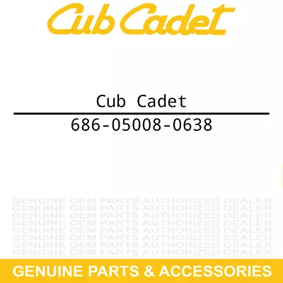 MTD 686-05008-0638 Hldr Assembly Tine Red Cub Cadet Troy-Bilt • $41.95