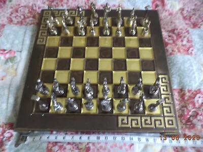 Small Greek Vintage Chess Set • £25