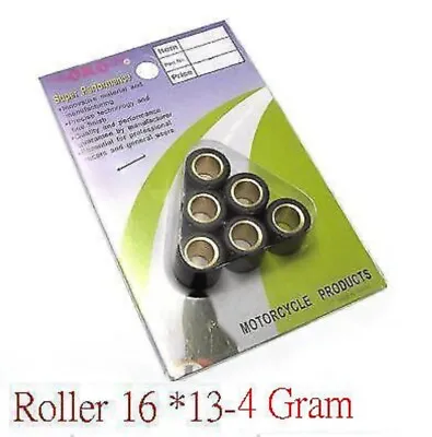 PWL OKO  PULLY ROLLER  16*13 - 4 Gram GY6 49CC & 50CC HONDA DIO RUCKUS MET • $6