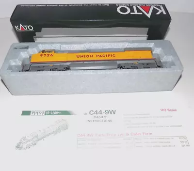 $139.99 • Buy KATO HO Scale GE C44-9W  Dash 9  37-1306 Union Pacific Cab #9726 BOXED NIB
