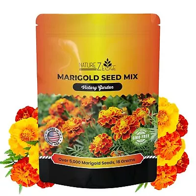 Marigold Seeds Mix Over 5600 Seeds Marigold Seeds For Planting Outdoors Da... • $17.21