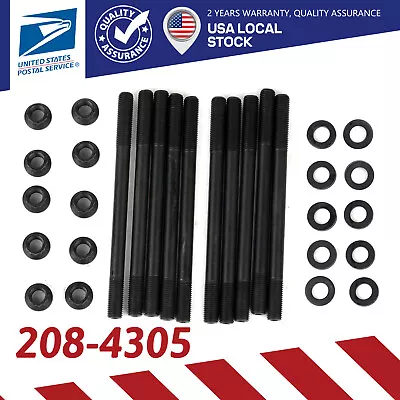 208-4305 Head Studs Kit For 96-00 Honda Civic Vtec D16Y D16Y7 D16Y8 SOHC 1.6L US • $56.59