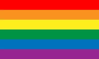 THREE SET 3 X Rainbow Flags -  5 X 3 Festival Carnival  LGBTQ+ Gay Pride • £9.97