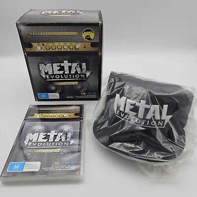 Metal Evolution: The Series - Collector's Edition 3 DVD + 2 BLU RAY Box Set Cap • $64.29