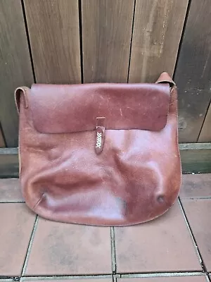 RARE Original VTG Ellington Heavy Duty Leather Rucksack Portland Oregon • $135