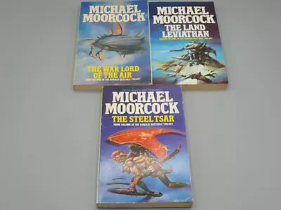 Vintage Michael Moorcock Oswald Bastable Trilogy- Martian Trilogy • £24.99
