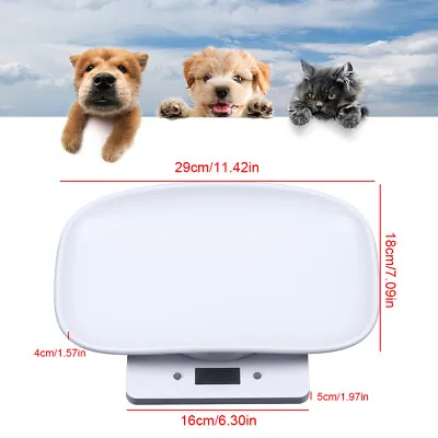 $30.50 • Buy Digital Pet Scale Small Dog Cat Animal Vet Scale Weight Veterinary Diet Healthy