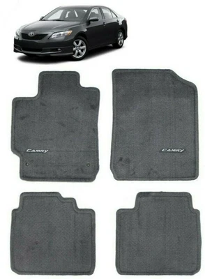 $78 • Buy OEM Genuine Toyota Camry Carpet Floor Mats 4PC Ash Gray PT206-32100-12