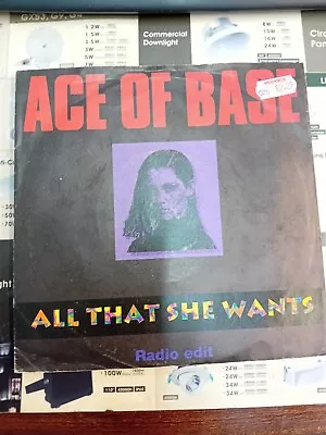 Ace Of Base All That She Wants 7  Single • £2