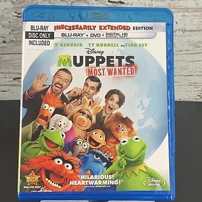 Muppets Most Wanted The Unnecessarily Extended Edition [Blu-ray 2014] • $3.59