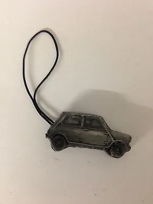 Mini Cooper Mk1 Ref144 3D Car Pewter Effect Moblie Phone Charm • £6.99