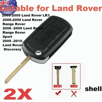 2XSuits Land Rover Range Rover Sport LR3 Discovery REmote Key Shell FOB 3B HU101 • $12