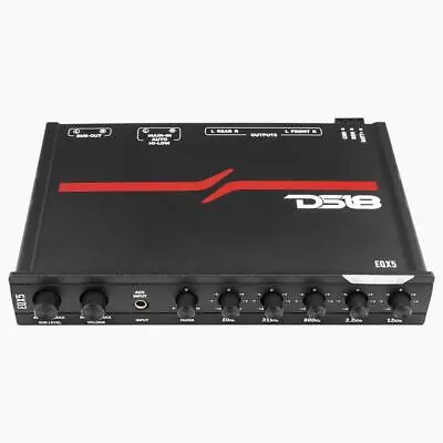 Car Audio Amplifier 5 Band DS18 EQ EQX5 Single • £35.90