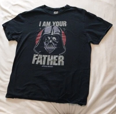 $10 • Buy STAR WARS Darth Vader T Shirt Mens 2X Tee Graphic I Am Your Father