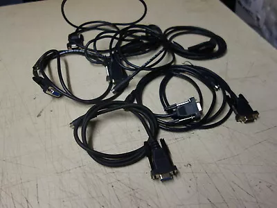 Lot Of 8x * VeriFone 10765-00 Rev C Cable (Printer 900 To PC Serial RS232 Port) • $79.99