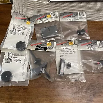 $40 • Buy Nos Lot Stroboframe Camera Flash Mounts Etc