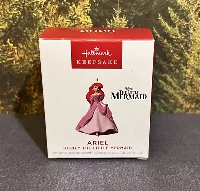 Hallmark Miniature Tree Ornament Disney Princess Ariel Little Mermaid Figure NEW • $12.89