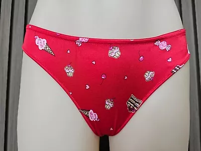Victorias Secret Ladies Sexy Little Things Low Rise Thong Underwear Medium Large • $3.19