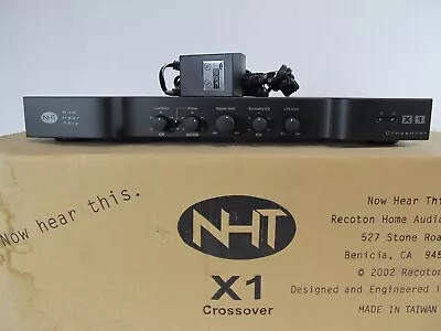 $499.99 • Buy NHT, NOW HEAR THIS X1 Crossover W/ Power Adapter