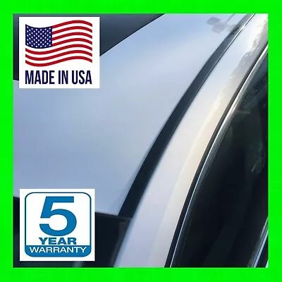 Black Roof Top Trim Moldings For 06 07 08 09 10 11 Honda Civic 4 Door Sedan 2pc  • $34.99