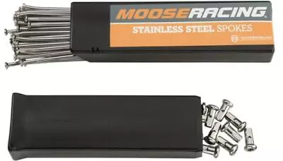 Moose Spoke Set 21  Stainless Steel #140969 For Honda XR600R/XR400R/XR650R • $69.95