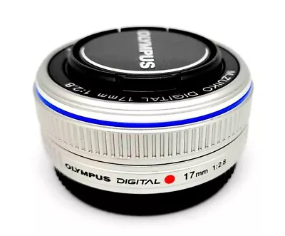 Olympus M.Zuiko 17mm F/2.8 Lens For Four Thirds (Silver)  Free Shipping • $115